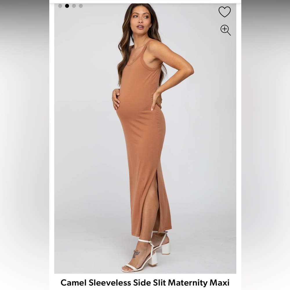 SOLD Pink blush tan Cami dress